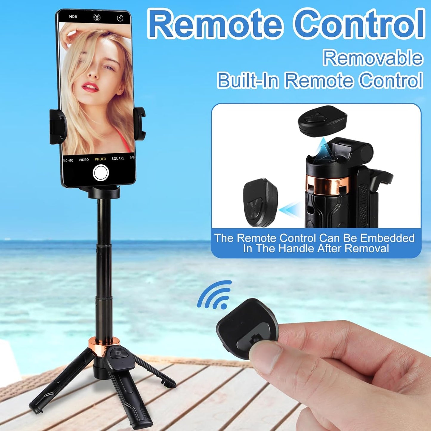PocketFlex  360 Rotating Travel Selfie Stick™