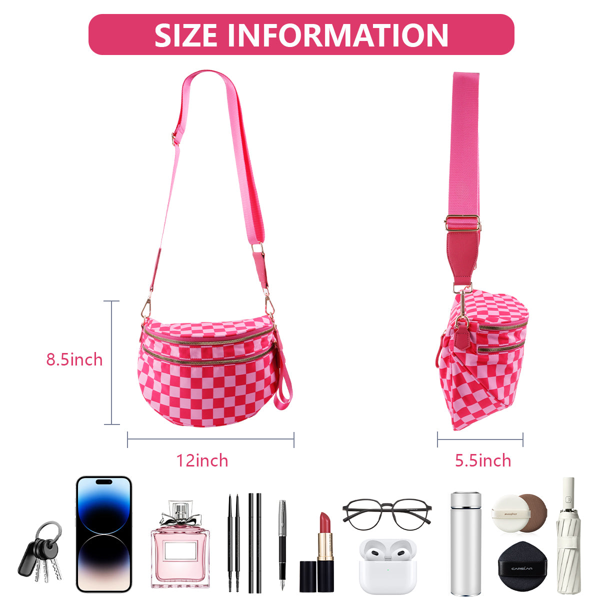 Checkered BumBody Bag™