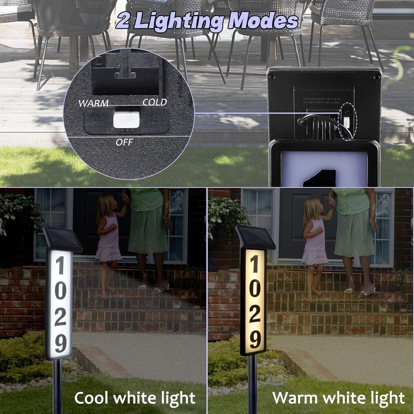 Bright Solar Address Sign™