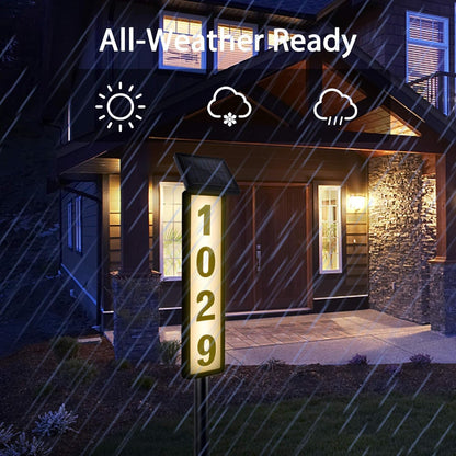 Bright Solar Address Sign™