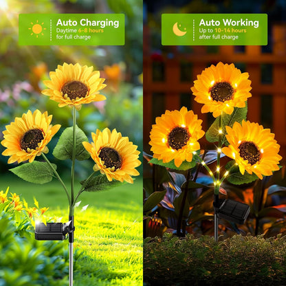 Solar Sunflower Lights™