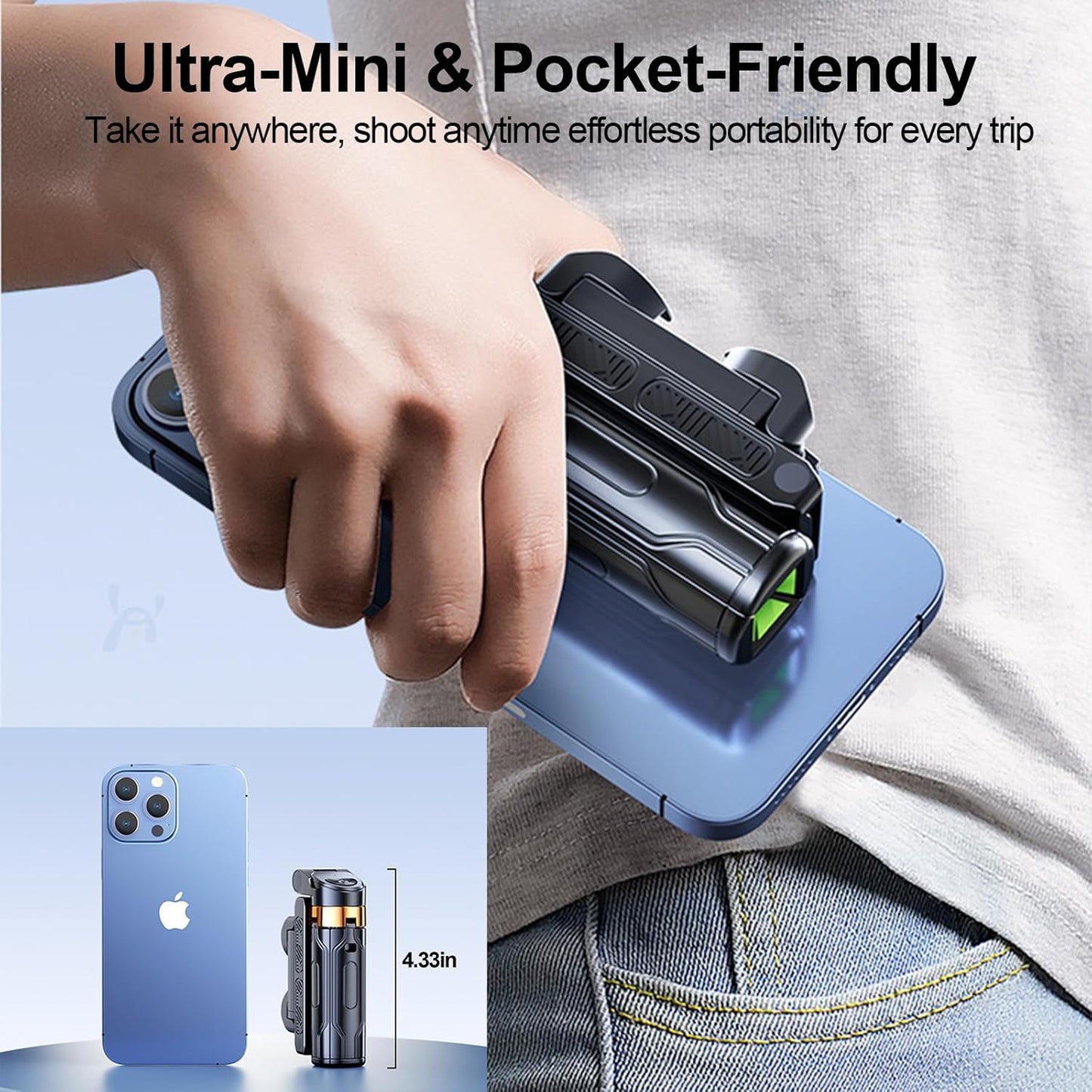 PocketFlex  360 Rotating Travel Selfie Stick™